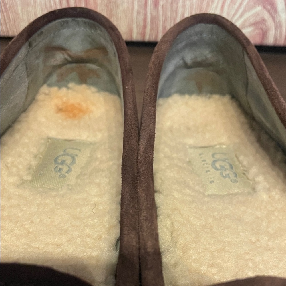 UGG Retreat Women’s Shearling Buckle Moccasin Suede Loafers - Picture 7 of 11